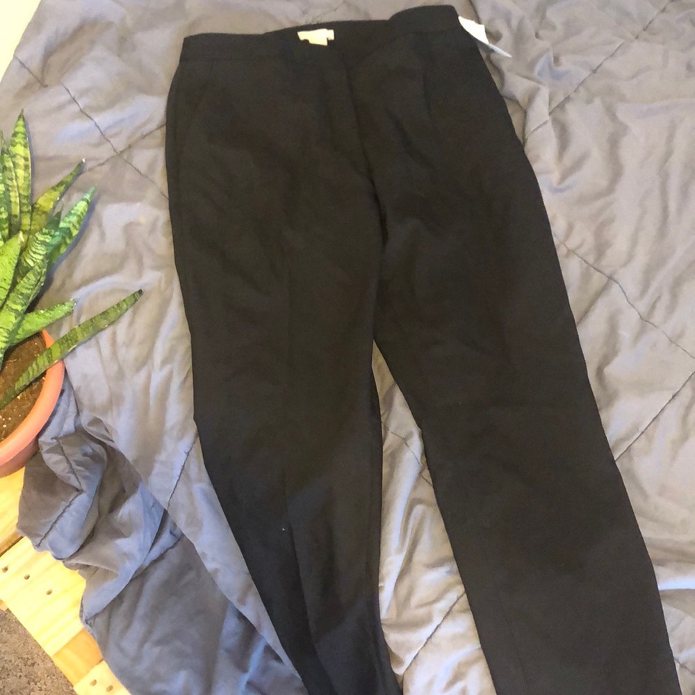 Cropped work slacks